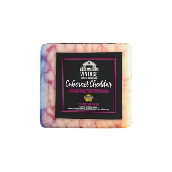 Phô Mai Cheddar Vị Rượu Vang Cabernet Vintage Cheese 225G