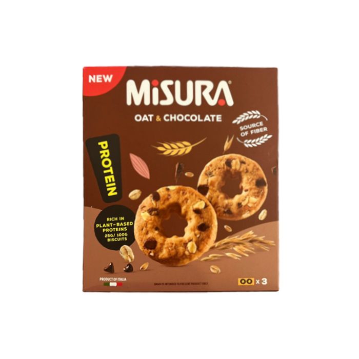 Bánh Quy Yến Mạch, Hạt Và Chocolate Misura 129.9G