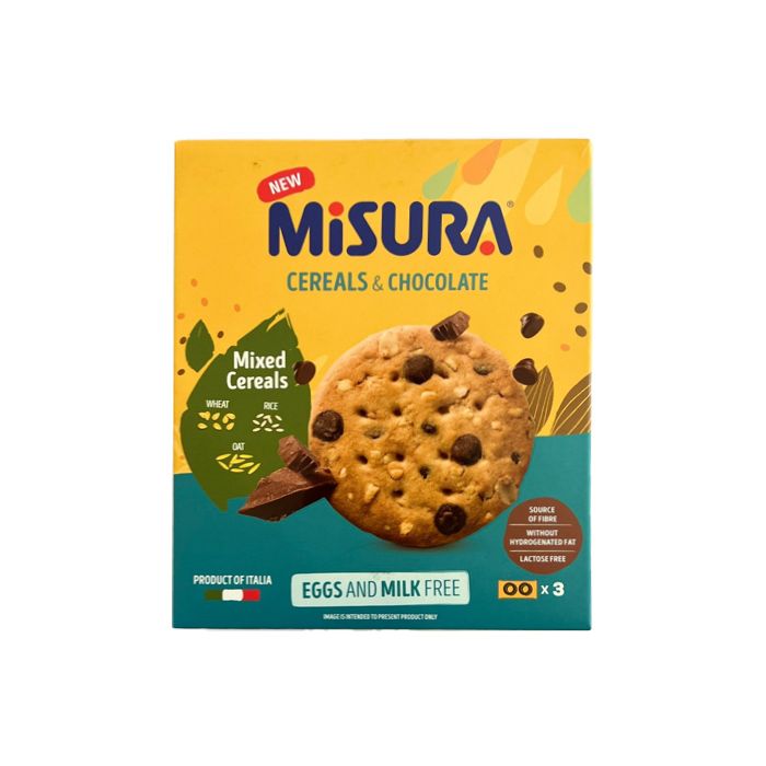 Bánh Quy Ngũ Cốc & Chocolate Misura 140.1G- 