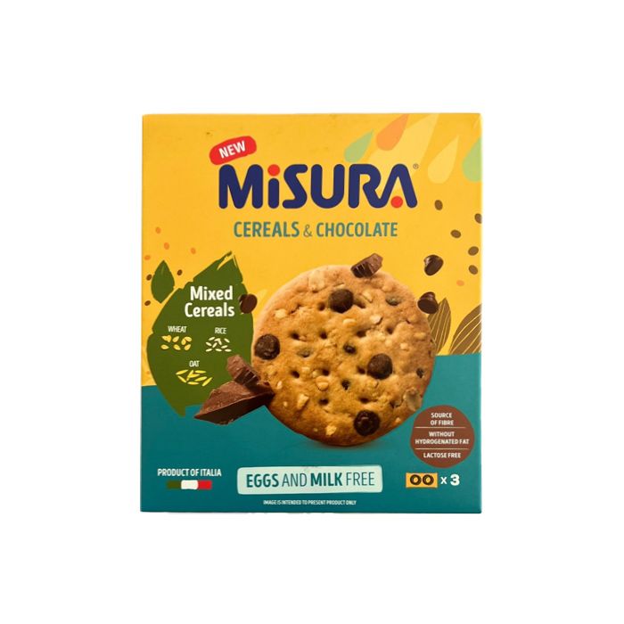 Bánh Quy Ngũ Cốc & Chocolate Misura 140.1G
