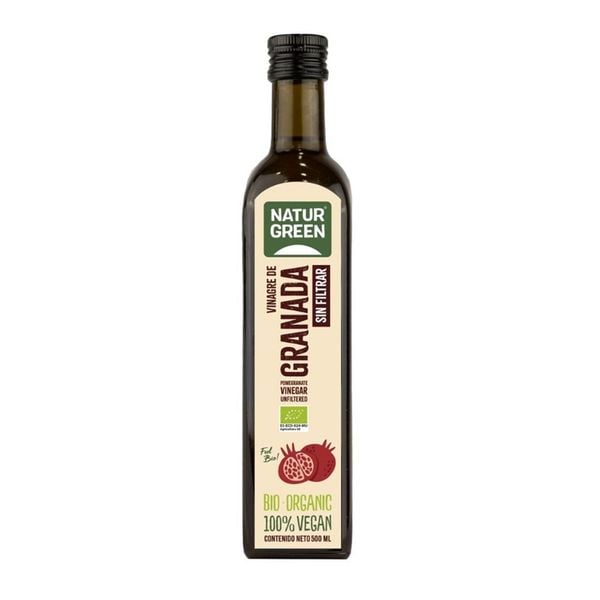 Giấm Lựu Hữu Cơ Natur Green 500Ml