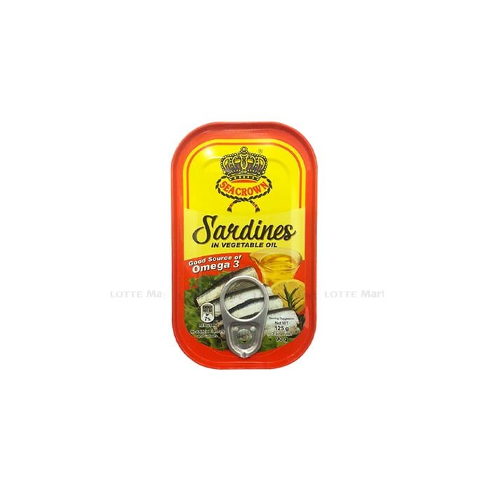 Sardine In Oil Sea Crown 125G- 