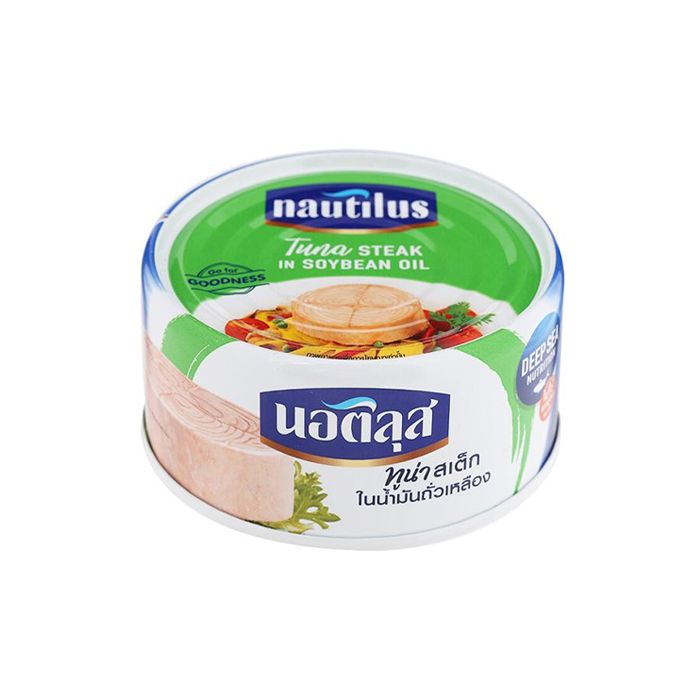 Cá Ngừ Cắt Khúc Ngâm Dầu Nautilus 170G- 