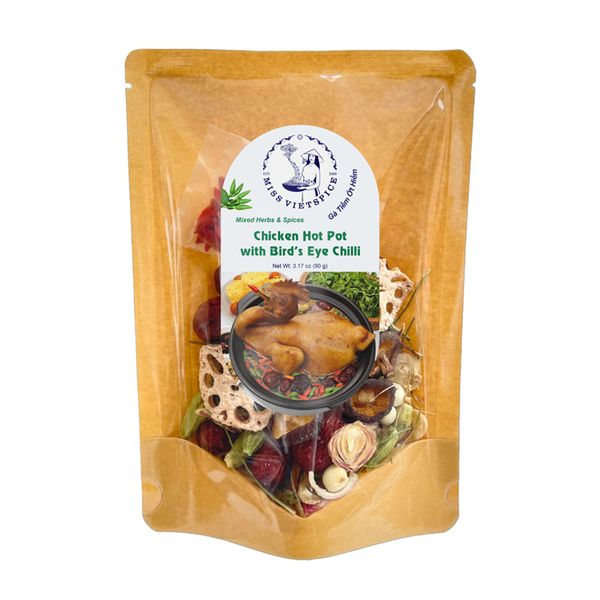 Gia Vị Nấu Gà Tiềm Ớt Hiểm Miss Vietspice 90G