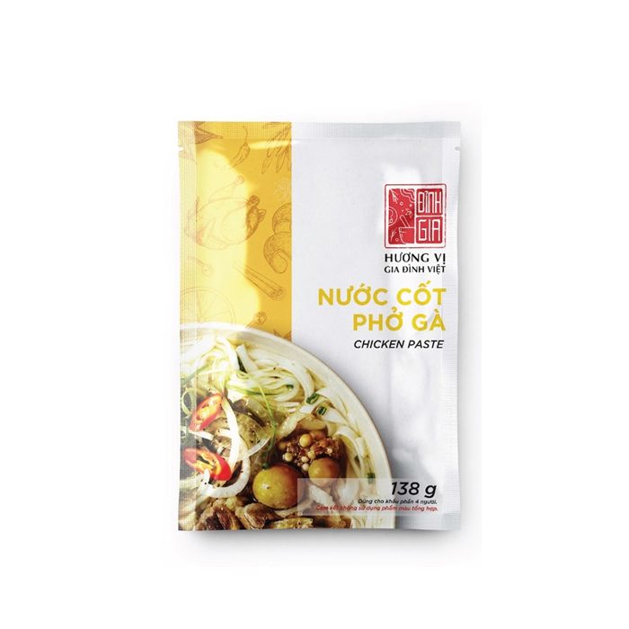 Nước Cốt Phở Gà Đỉnh Gia 138G- 