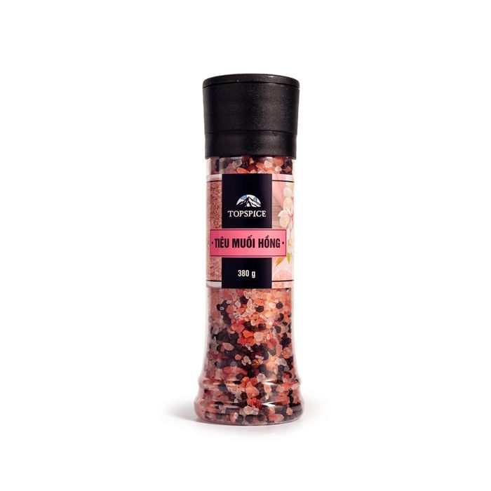 Himalayan Salt Pepper With Grinder Topspice 380G- 