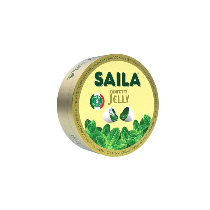 Kẹo Ngậm Nhân Thạch Vị Bạc Hà Saila 75G (Vàng) (Hp)