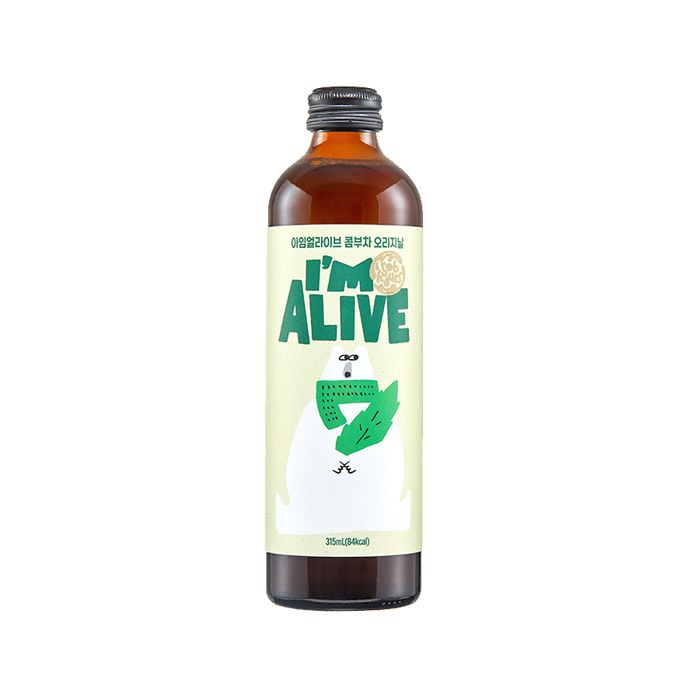 Org Kombucha I'M Alive 315Ml- 