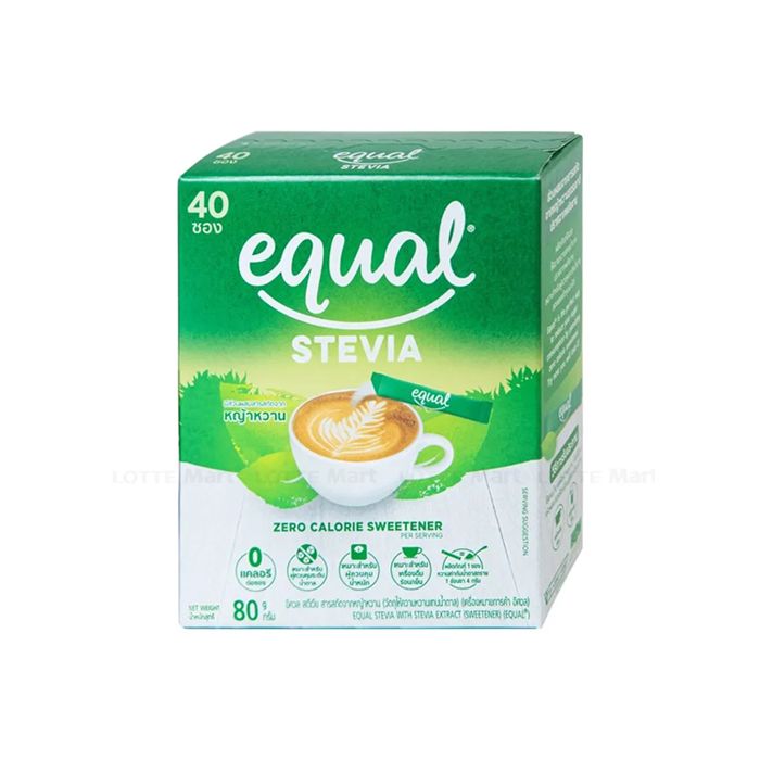 Zero Calorie Sugar Stevia Equal 80G- 