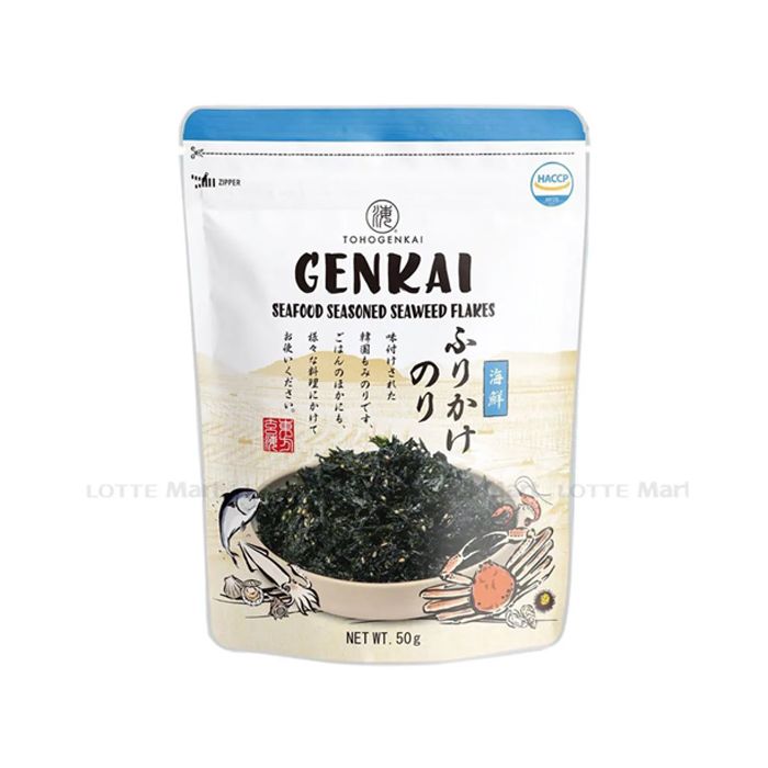 Topping Seaweed Flakes Seafood Flavored Genkai 50G- 