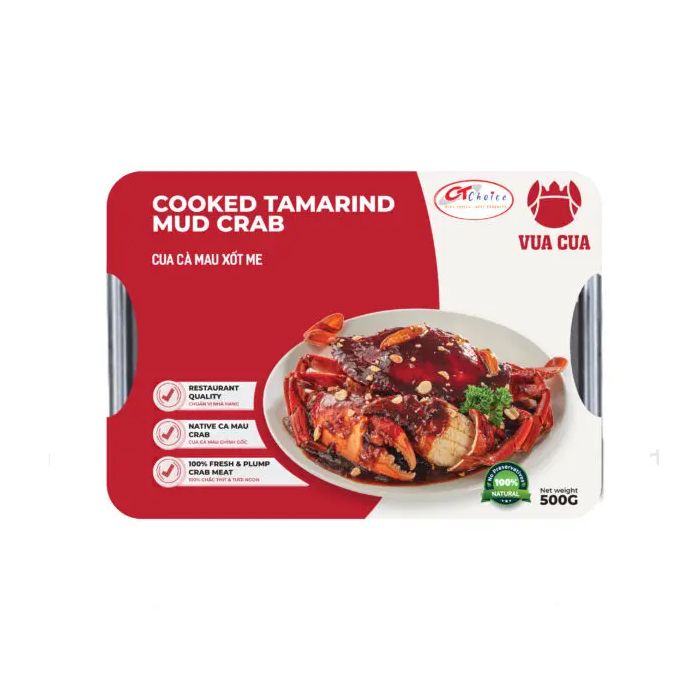 Ca Mau Crab With Tamer Sauce Vua Cua 500G- 