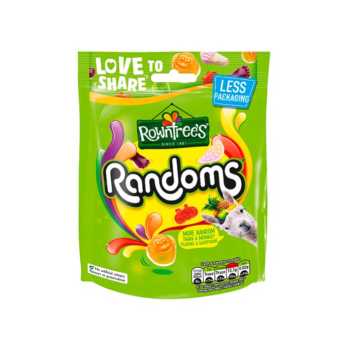 Randoms Pouch Bag Rowntree 150G-