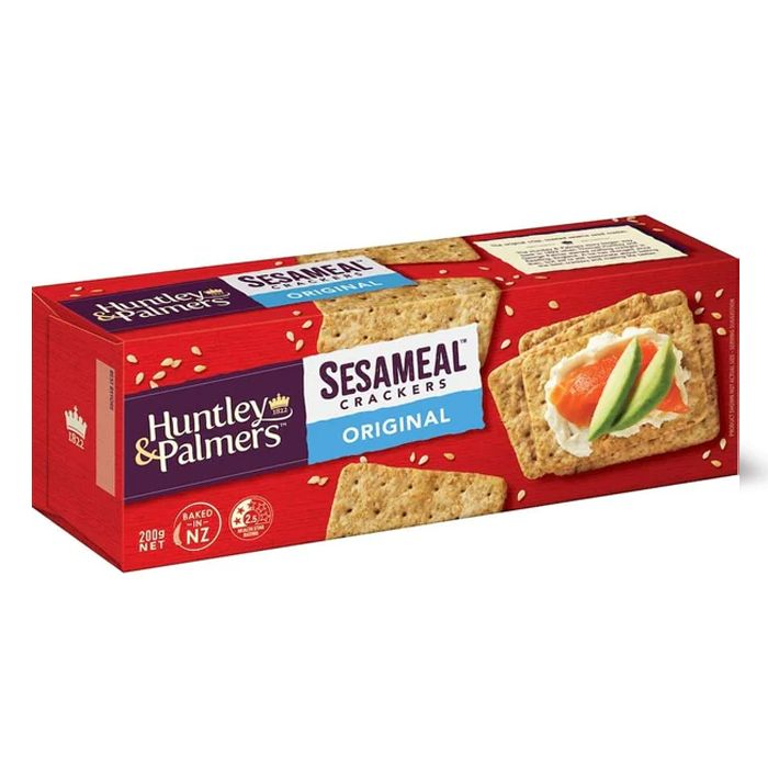 Sesameal Crackers Original Huntley & Palmers 200G- 