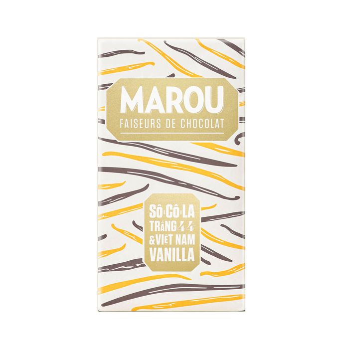White Chocolate 44% Vanilla Marou 80G-