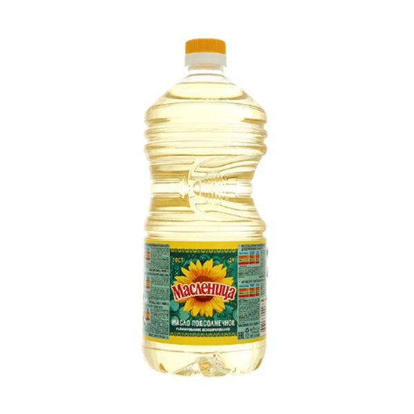 Dầu Hướng Dương Tinh Luyện Khử Mùi Maslennitsa 2L