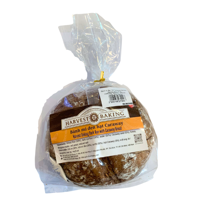 Harvest Baking Bread Dark Rye With Caraway 280G