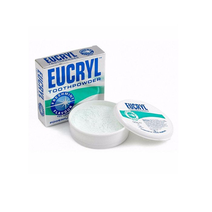 Bột Tẩy Vết Ố Răng Eucryl Hương Bạc Hà 50G- 