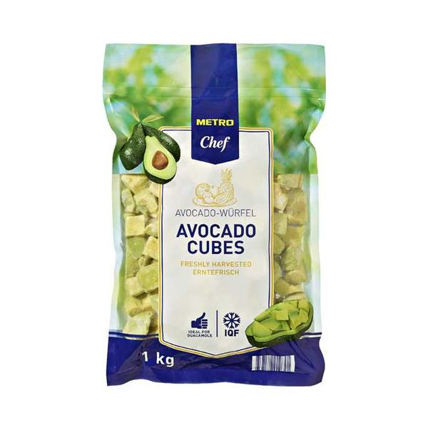 Bơ Cắt Đông Lạnh Metro Chef 1Kg