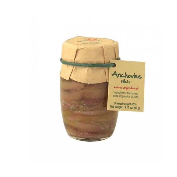 Cá Cơm Ngâm Dầu Acciughe Distese Rustichella D’Abruzzo 90G-