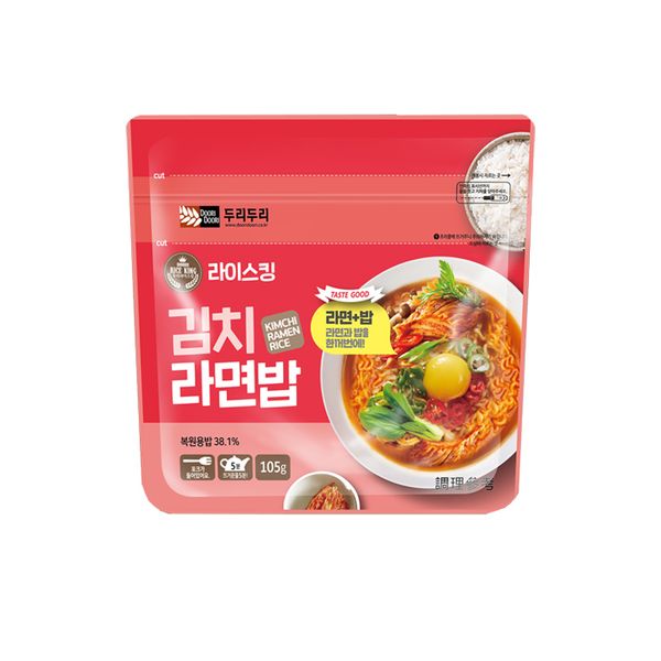Mì Ramen Cơm Trộn Vị Kim Chi Doori 105G