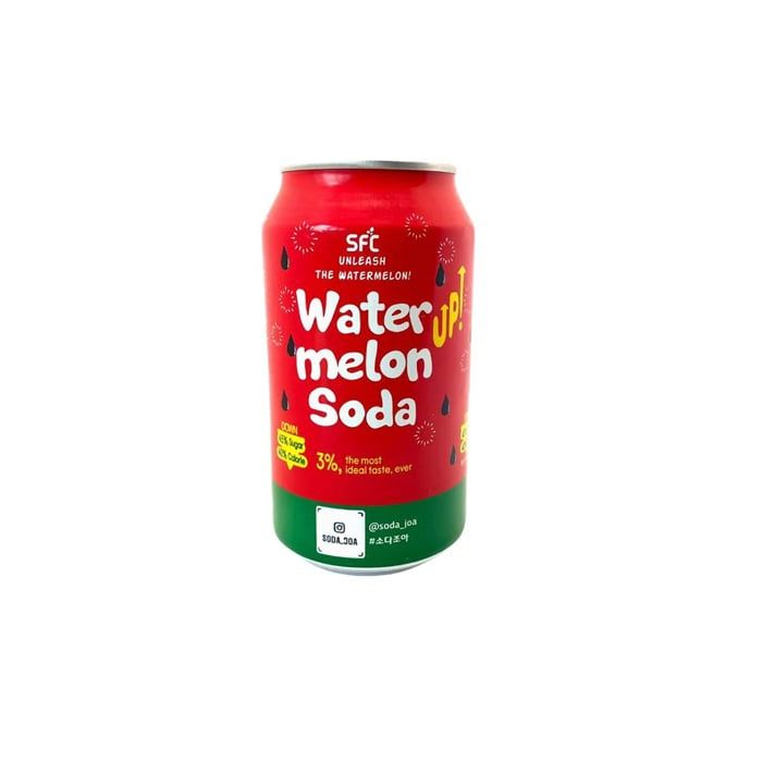 Nước Uống Có Gas Vị Dưa Hấu Sfc 350Ml-
