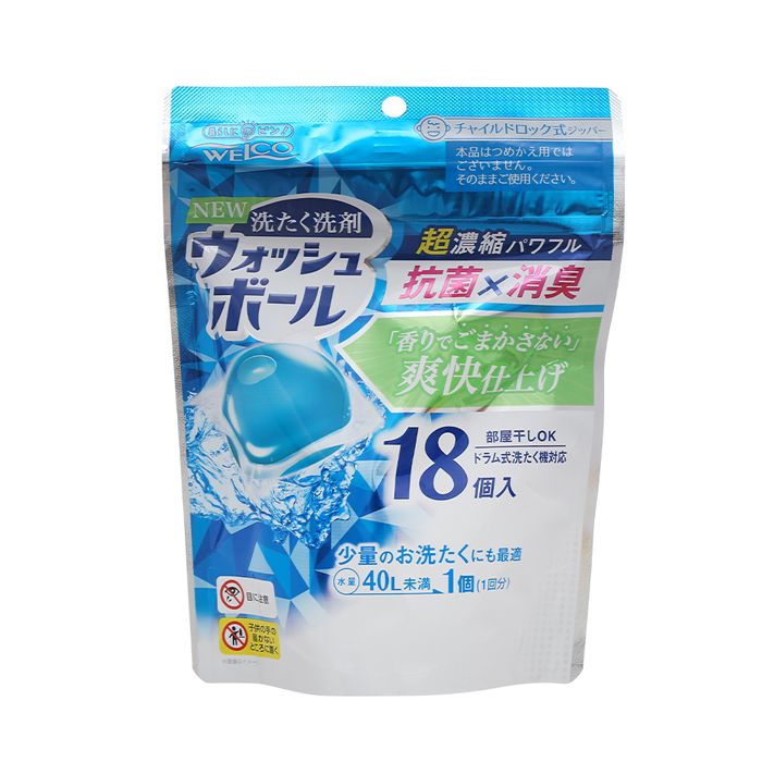 Detergent Pod 3In1 Welco 18Pcs- 