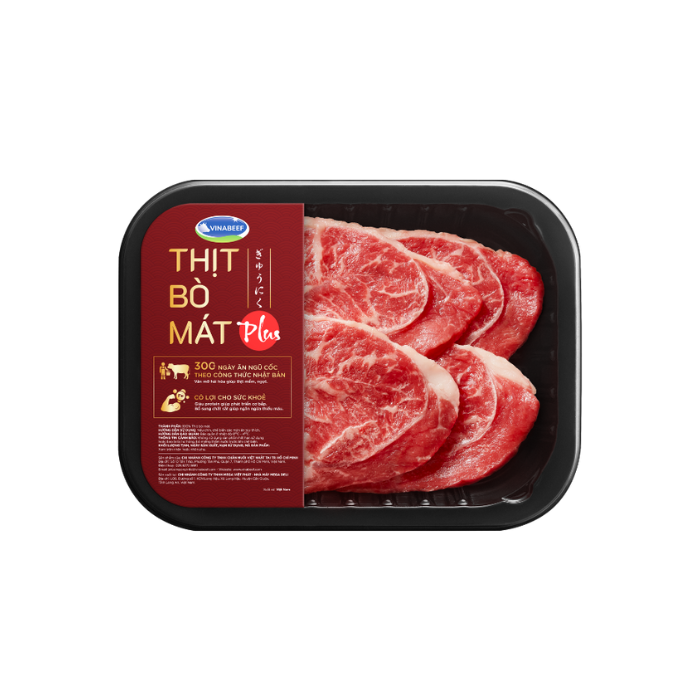 Thịt Vai Bò Mát Vinabeef Plus 200G- 