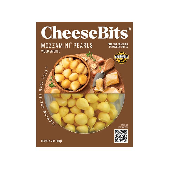 Phô Mai Hạt Mozarella Khói Cheesebits 100Gr- 