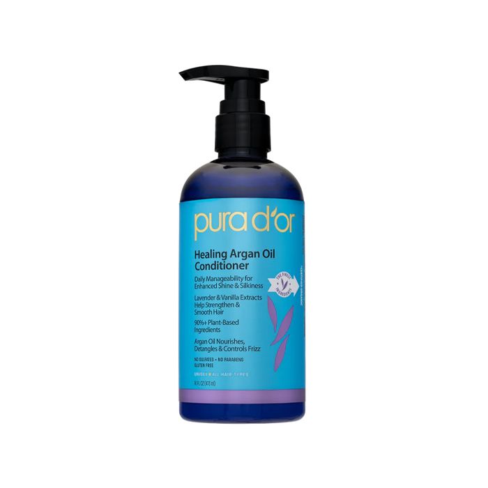 Healing Argan Oil Conditioner Pura D'Or 473Ml-