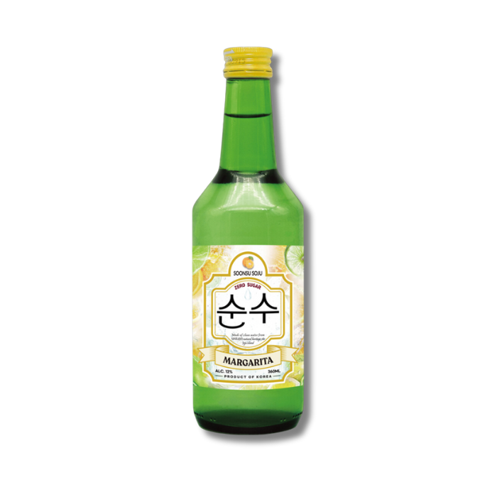 Rượu Soju Vị Chanh Muối Không Đường Soonsu 360Ml-
