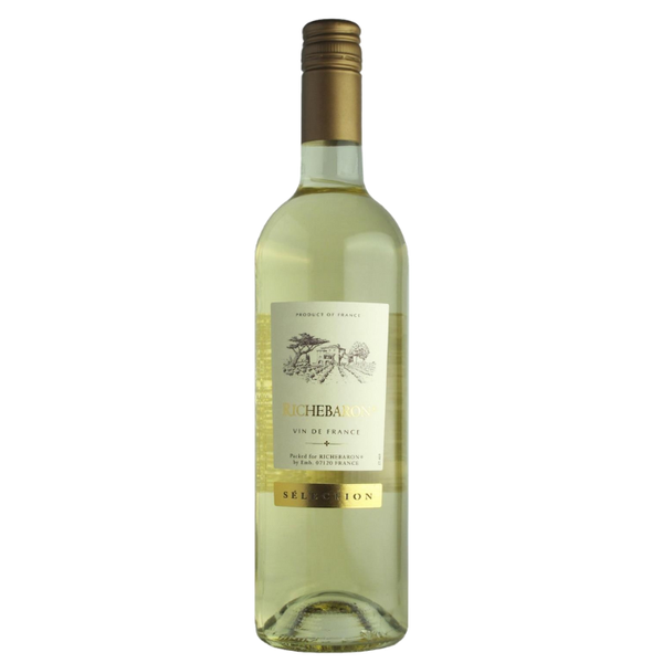 Rượu Vang Trắng Vignerons Ardechois Richebaron White Vignerons Ardechois 750Ml (K.G)