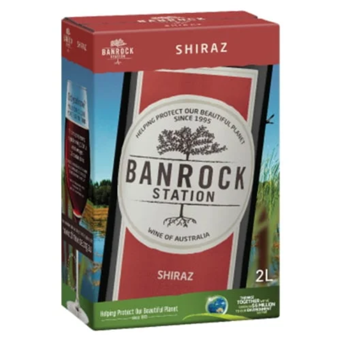Banrock Station Shiraz - 2L Banrock Station 2000Ml (Cons)-