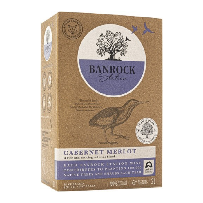 Banrock Station Cabernet Merlot - 2L Banrock Station 2000Ml (Cons)-