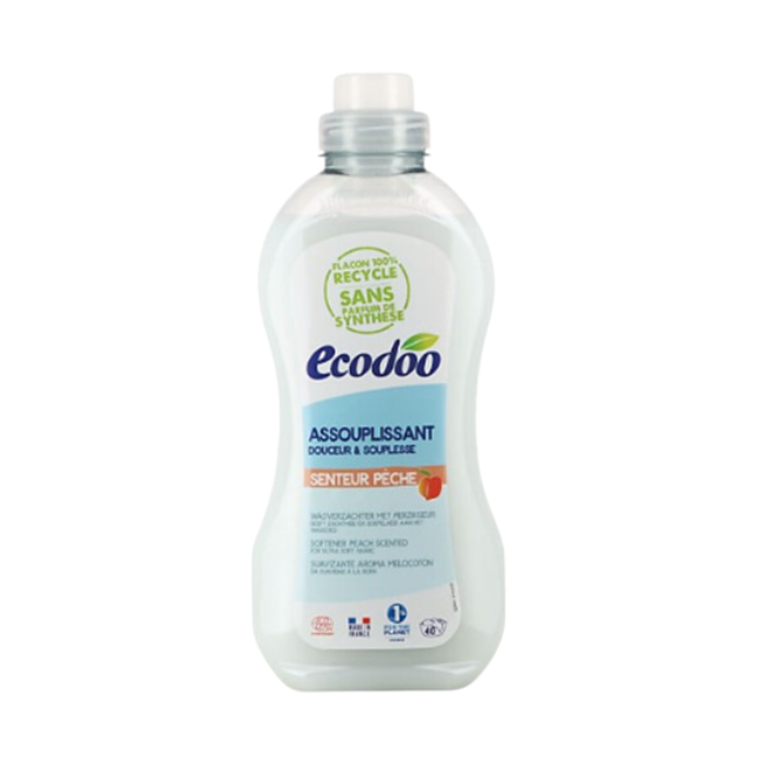 Bio Fabric Softener Liquid Peach Scented Ecodoo 1L-