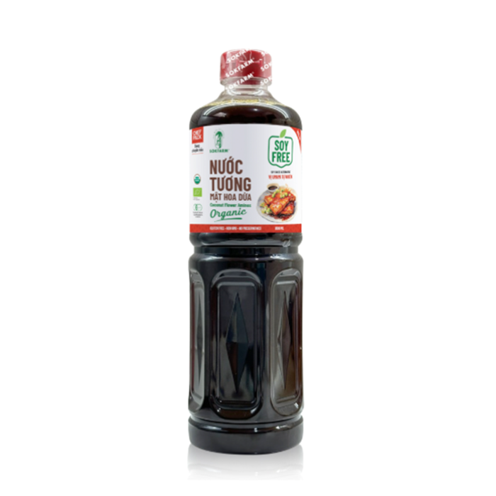 Coconut Flower Aminos Organic Chef Pack Sokfarm 1L-