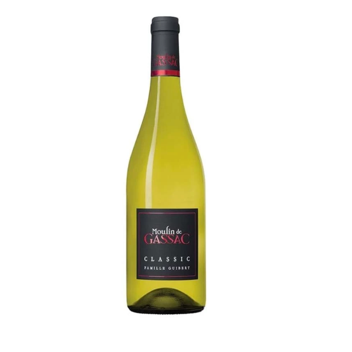 Rượu Vang Trắng Classic Moulin De Gassac 750Ml (K.G)-