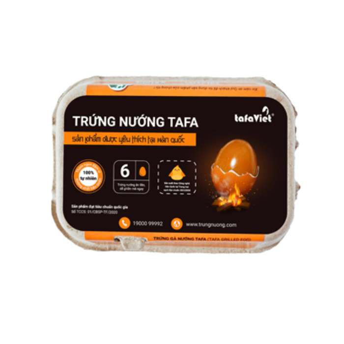 Baked Chicken Egg Tafa Box 6 270G-