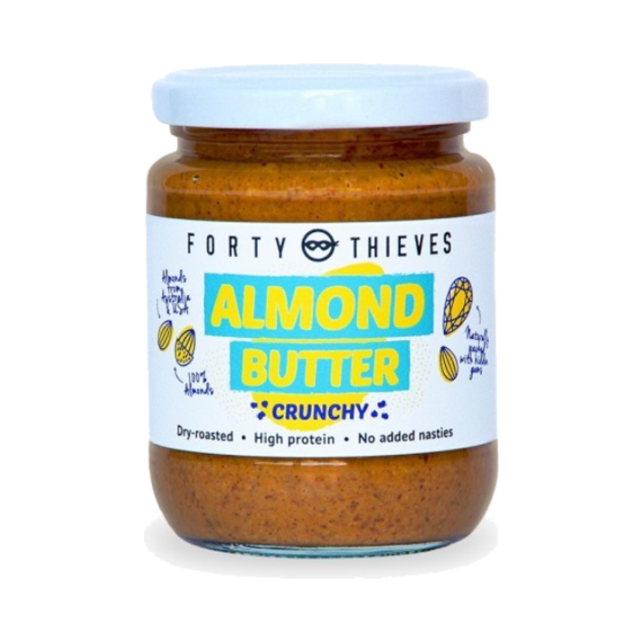 Almond Butter Crunchy Fortythieves 235G-