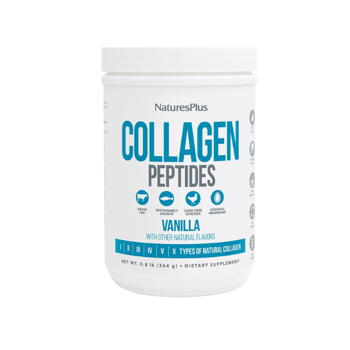 Bột Collagen Hương Vanilla Natures Plus 364G-