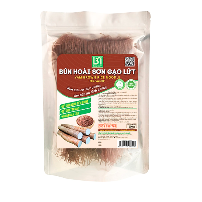 Bún Hoài Sơn Gạo Lứt Bầu Mây 200G-