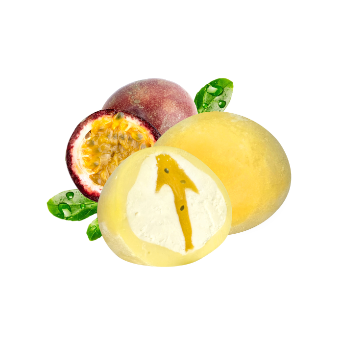 Ice-Cream Mochi Passion Fruit Cheese Mochi Sweets 50G-