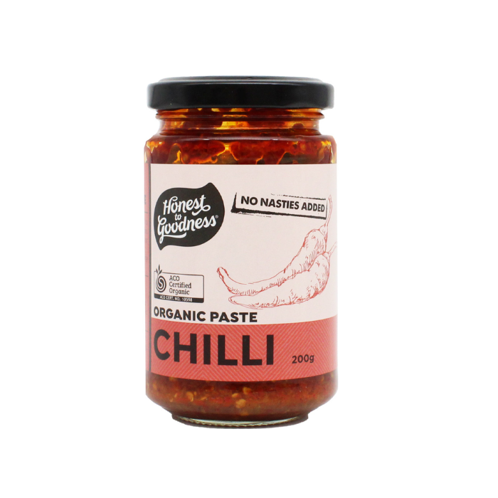 Organic Chilli Paste H2G 200G