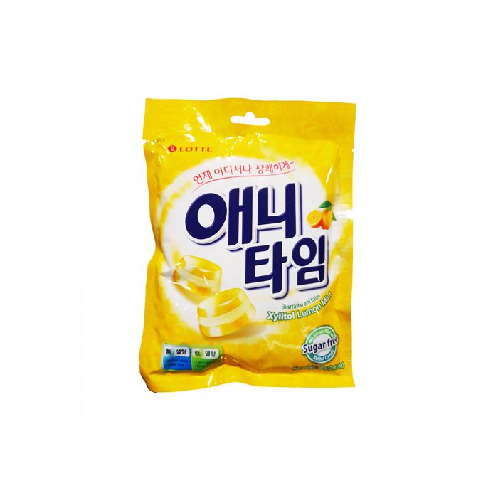 Kẹo Anytime Hương Chanh Lotte 60G-