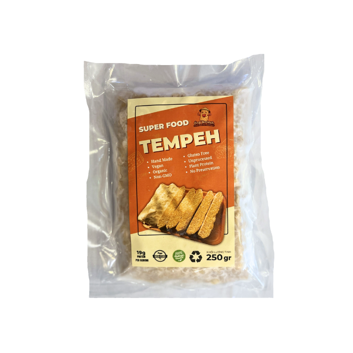 Yellow Lentils Tempeh Ong Tempeh 250G-