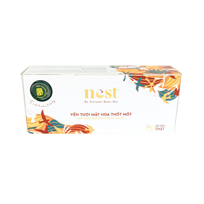 Birds Nest With Palmyra Nectar Viet Nam Quoc Yen (10 X 75Ml) (Cons)-