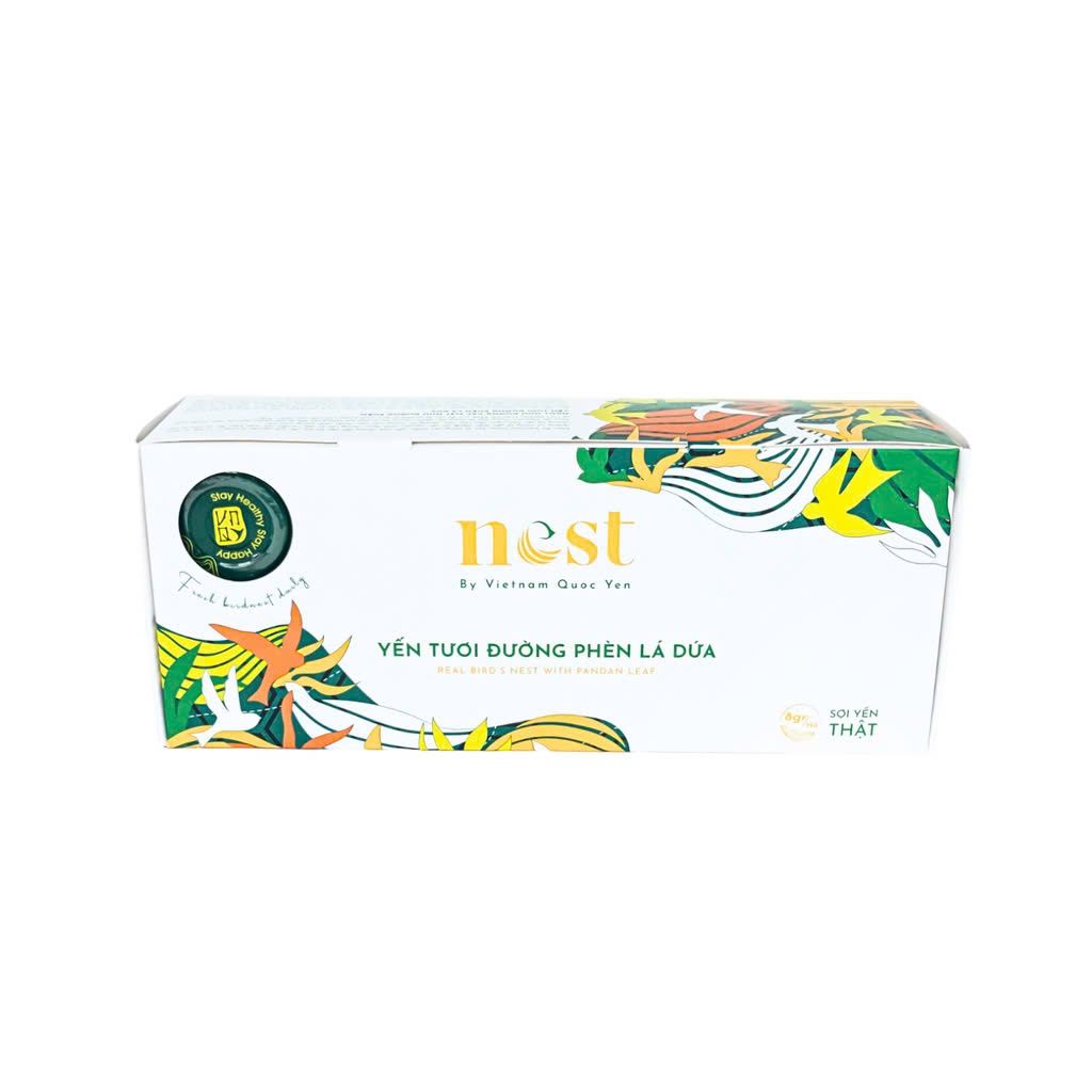 Birds Nest With Pandan Leaf Viet Nam Quoc Yen (10 X 75Ml) (Cons)-
