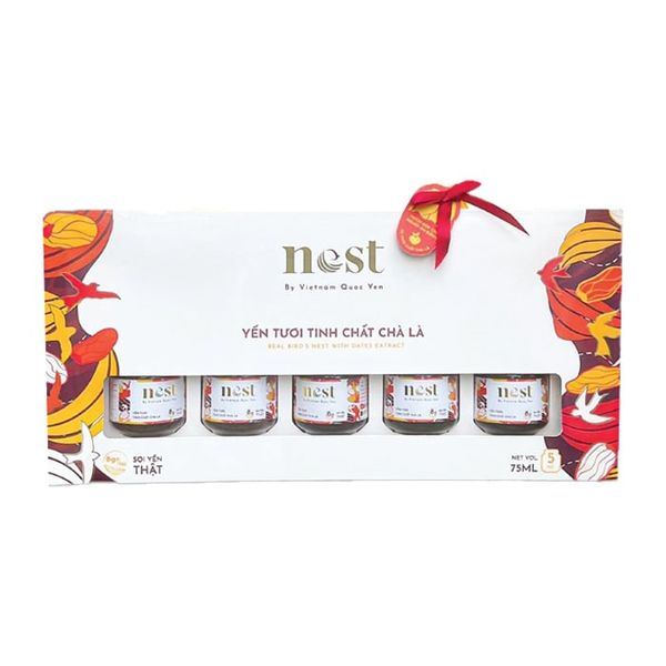 Yến Tươi Tinh Chất Chà Là Việt Nam Quốc Yến (5X75Ml) (K.G)