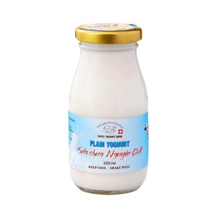 Sữa Chua Nguyên Chất Swiss Yogurt 200Ml-