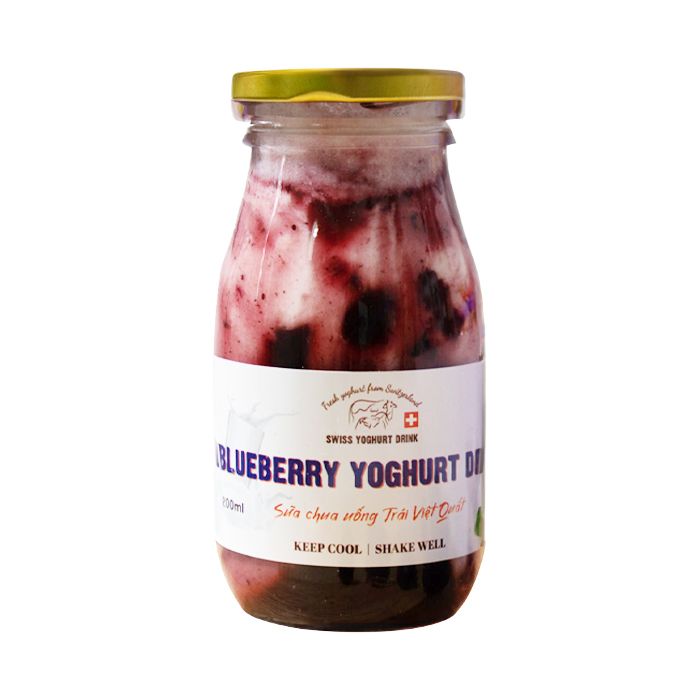Blueberry Yogurt Swiss Yogurt 200Ml-