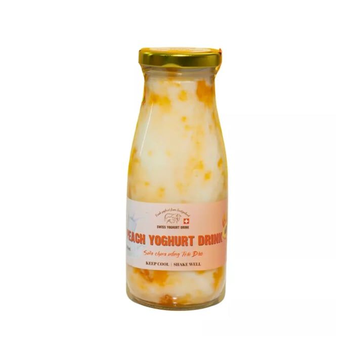 Sữa Chua Đào Swiss Yogurt 200Ml